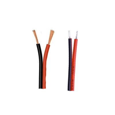 300 Volt Black And Red Pvc Insulated Ul2468 26awg 2 Pin Flat Wire